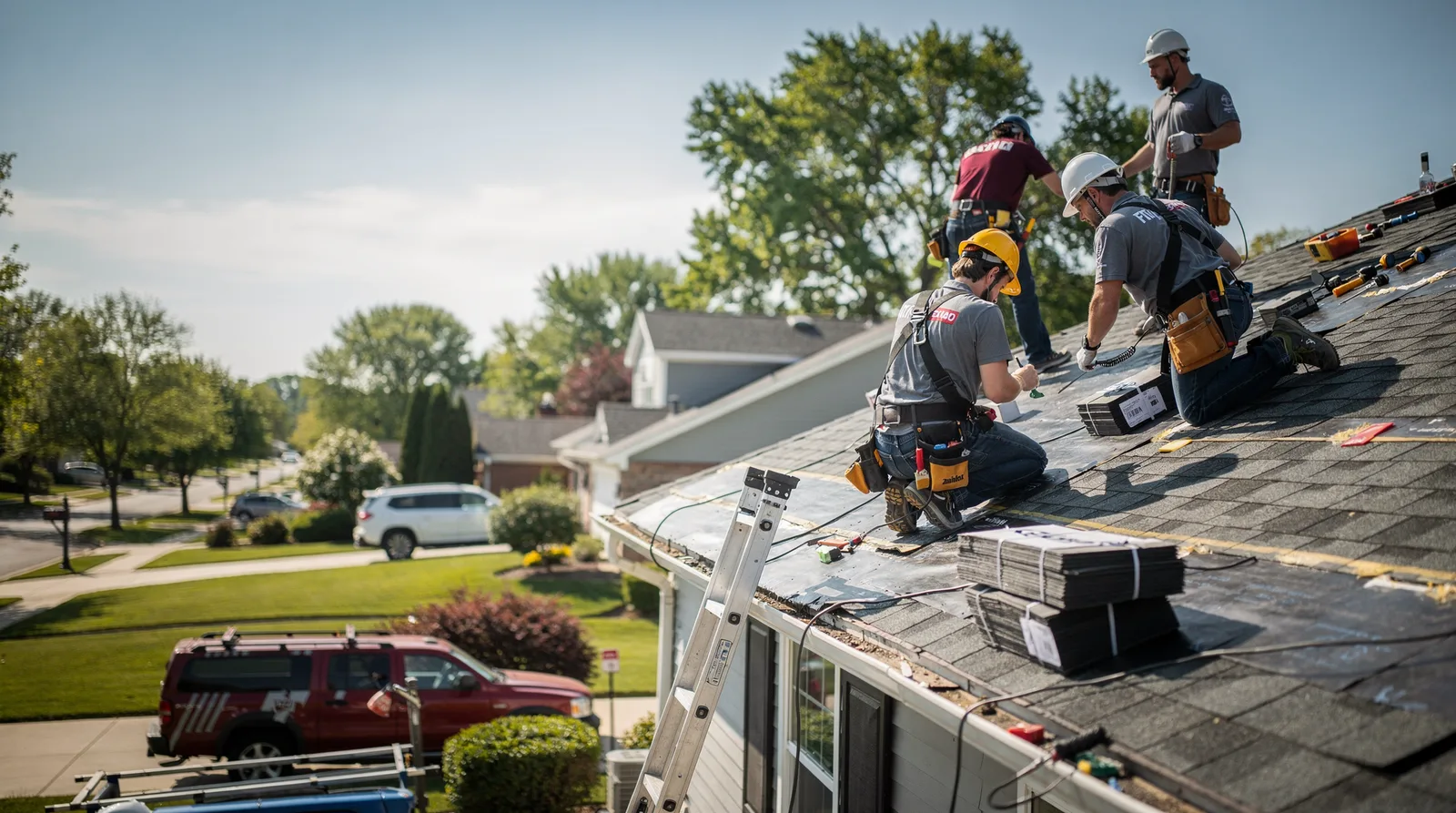 Roof Repair in Danvers, IL around you